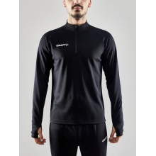 Craft Sport-Langarmshirt Evolve Halfzip - strapazierfähig, aus Stretchmaterial - schwarz Herren